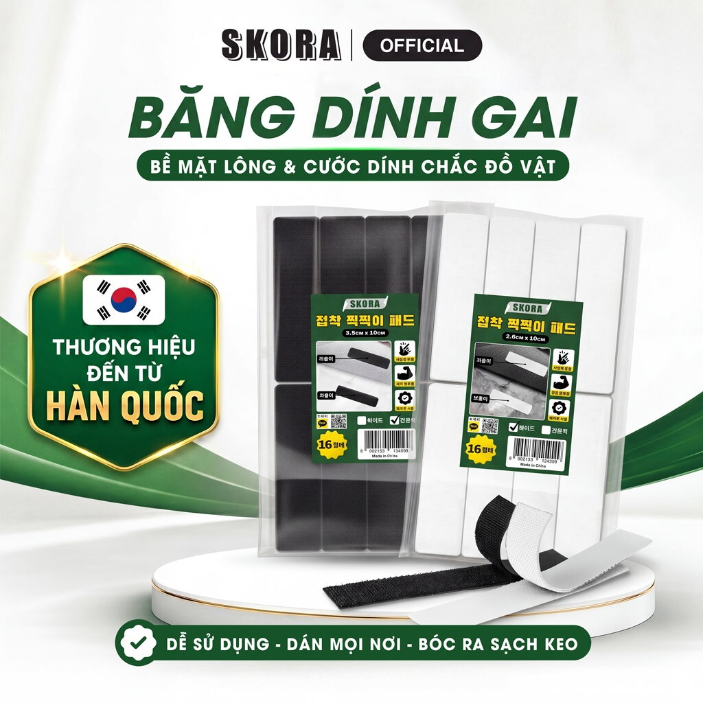 Băng dính gai SKORA